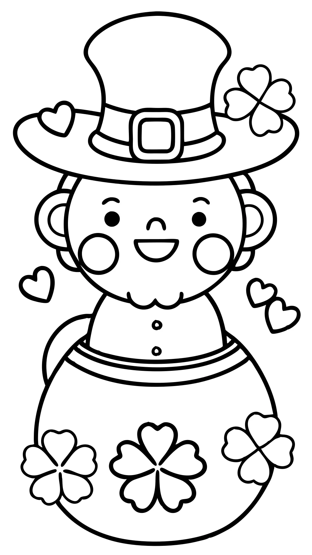 saint patrick day coloring pages